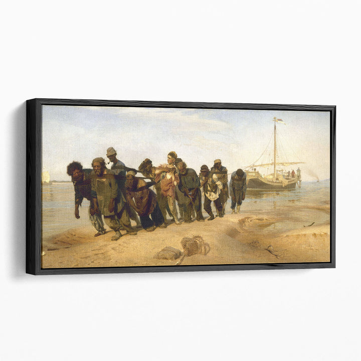 Barge Haulers on the Volga - Canvas Print Wall Art