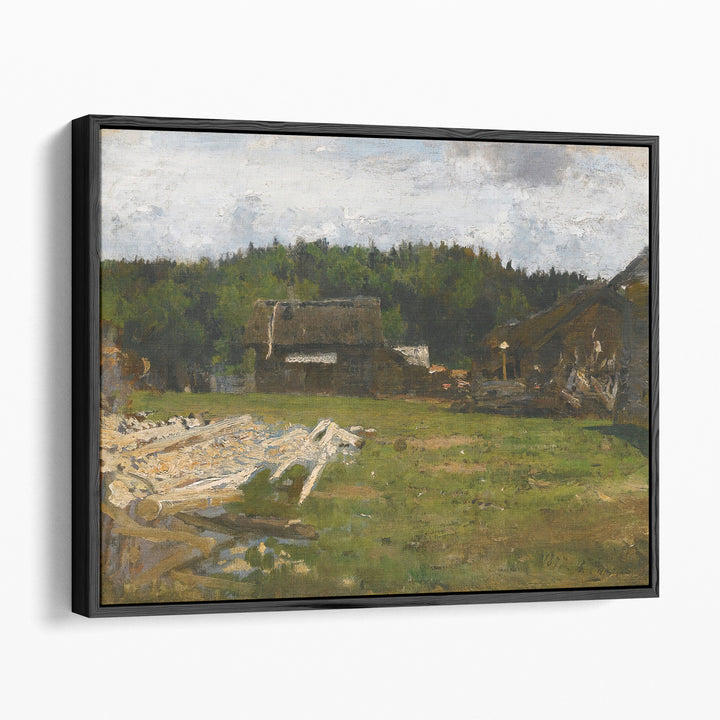 Forest Clearing Near Chuguev, Ukraine - Canvas Print Wall Art