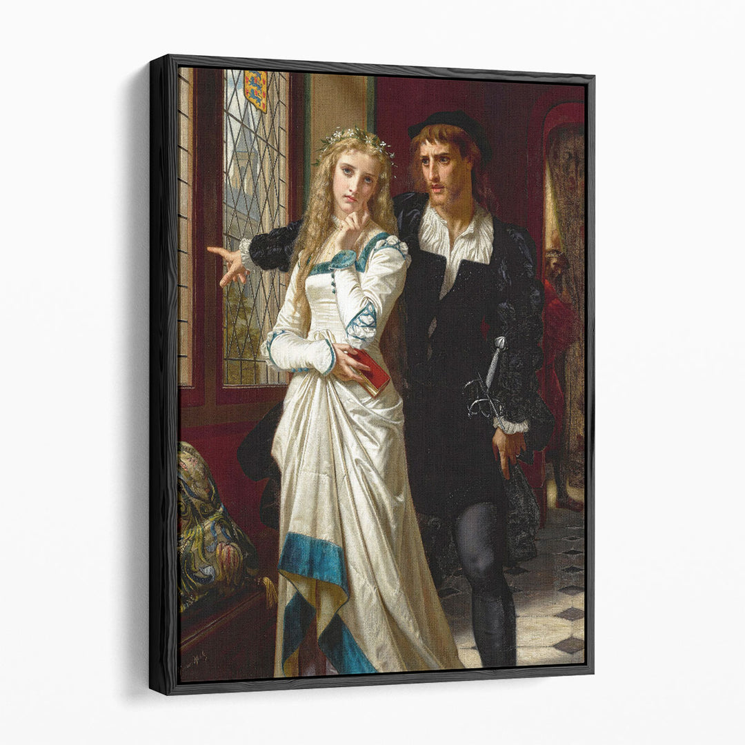 Hamlet and Ophelia, 1873 - Canvas Print Wall Art