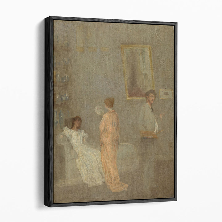 The Artist in his Studio, 1865 - Canvas Print Wall Art