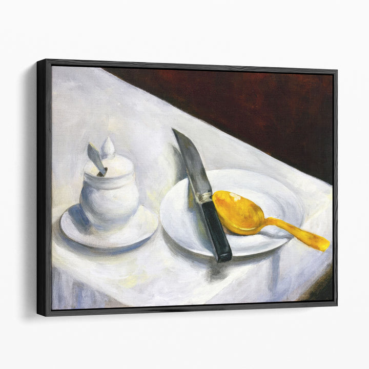 Still Life with Mustard Pot, 1860 - Canvas Print Wall Art