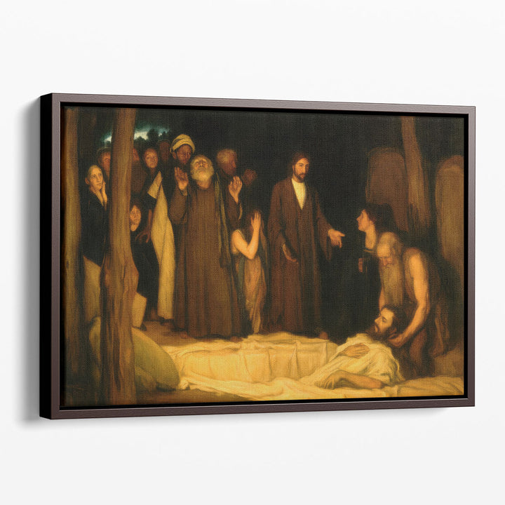 The Resurrection of Lazarus - Canvas Print Wall Art