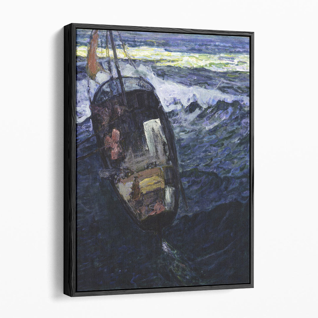 Fishermen at Sea - Canvas Print Wall Art