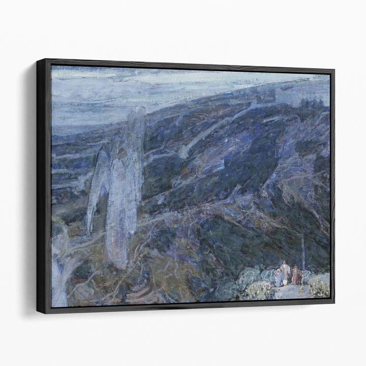 Angels Appearing Before The Shepherds  - Canvas Print Wall Art