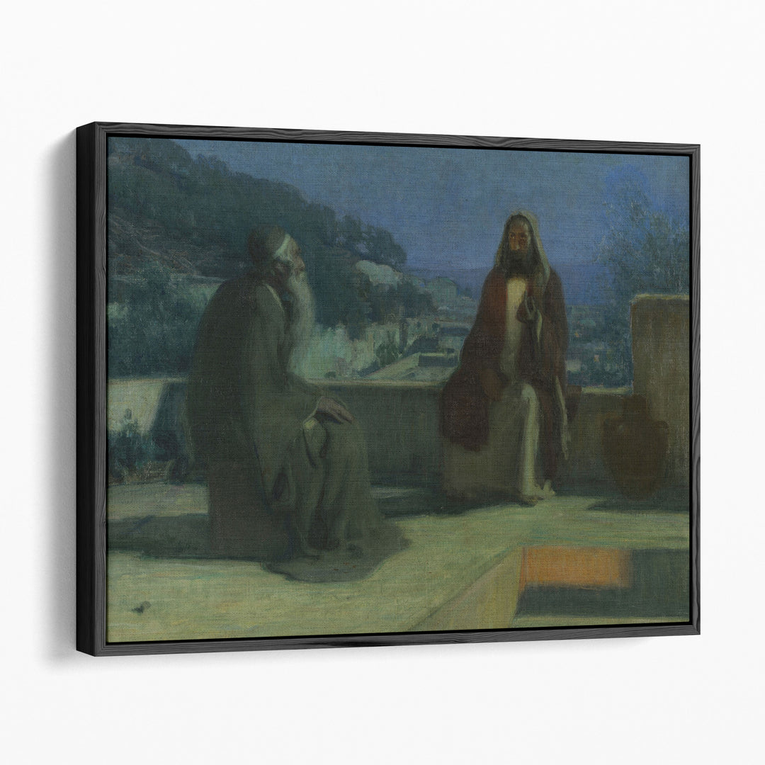 Nicodemus Before Christ - Canvas Print Wall Art
