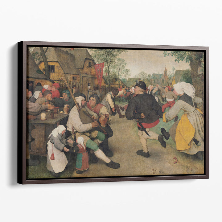 The Peasant Dance, The Peasant and the Wedding Dance Family - Canvas Print Wall Art