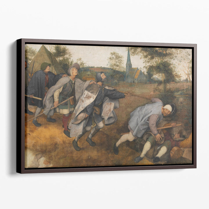 The Blind Leading the Blind - Canvas Print Wall Art