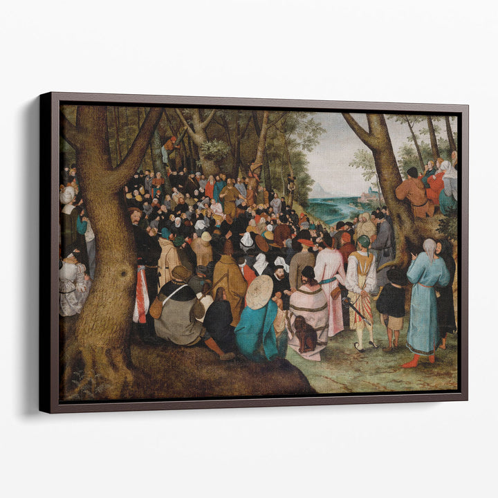 Sermon of Saint John the Baptist - Canvas Print Wall Art