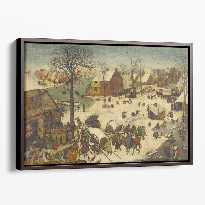 The Census at Bethlehem, Numbering at Bethlehem - Canvas Print Wall Art