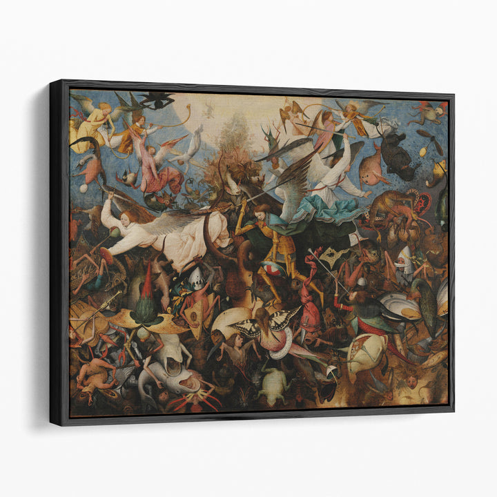 The Fall of the Rebel Angels, 1562 - Canvas Print Wall Art