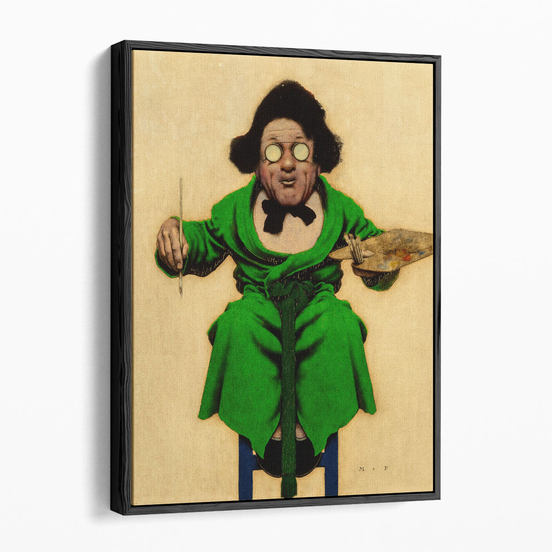 A Dark Futurist, 1923 - Canvas Print Wall Art