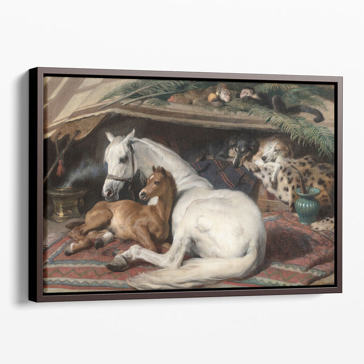 The Arab Tent - Canvas Print Wall Art