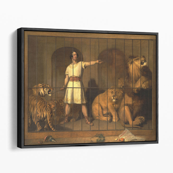 Portrait of Mr. Van Amburgh - Canvas Print Wall Art