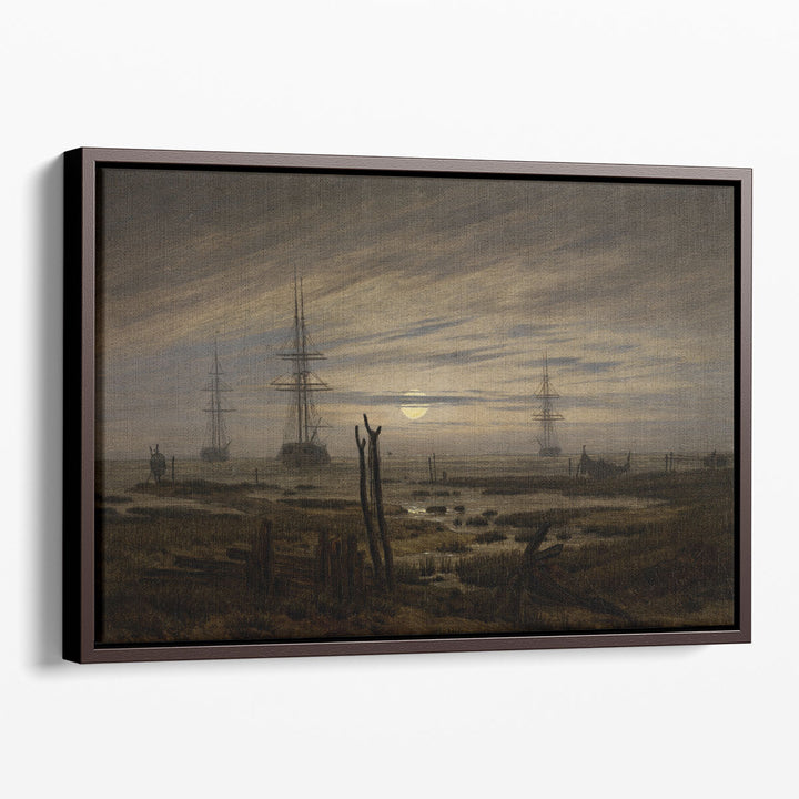 Ships at Anchor - Canvas Print Wall Art