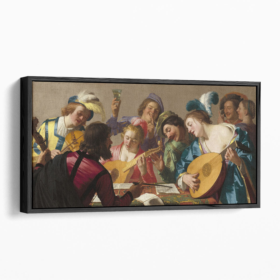 The Concert, 1623 - Canvas Print Wall Art