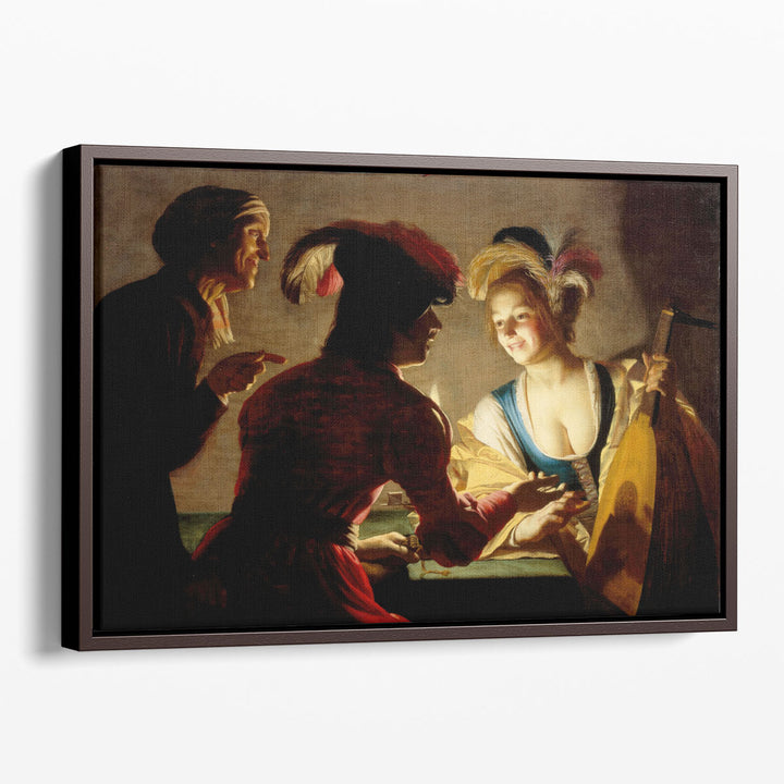 The Procuress - Canvas Print Wall Art