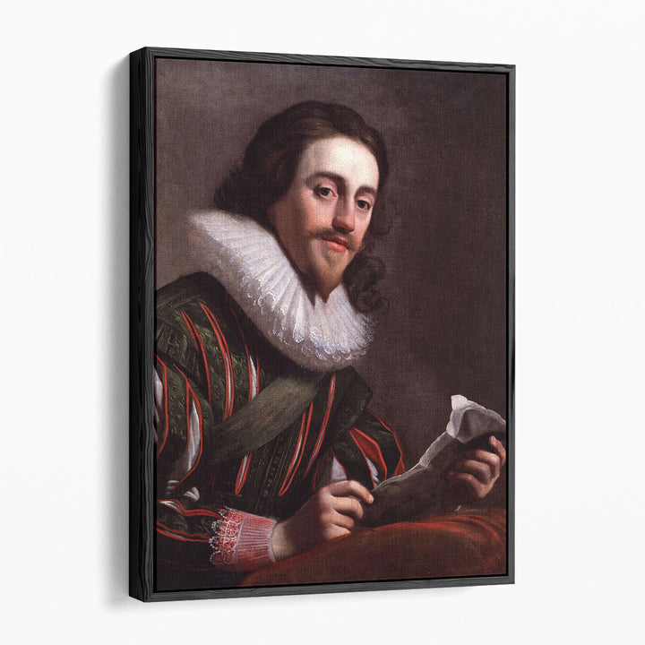 Portrait of King Charles I - Canvas Print Wall Art