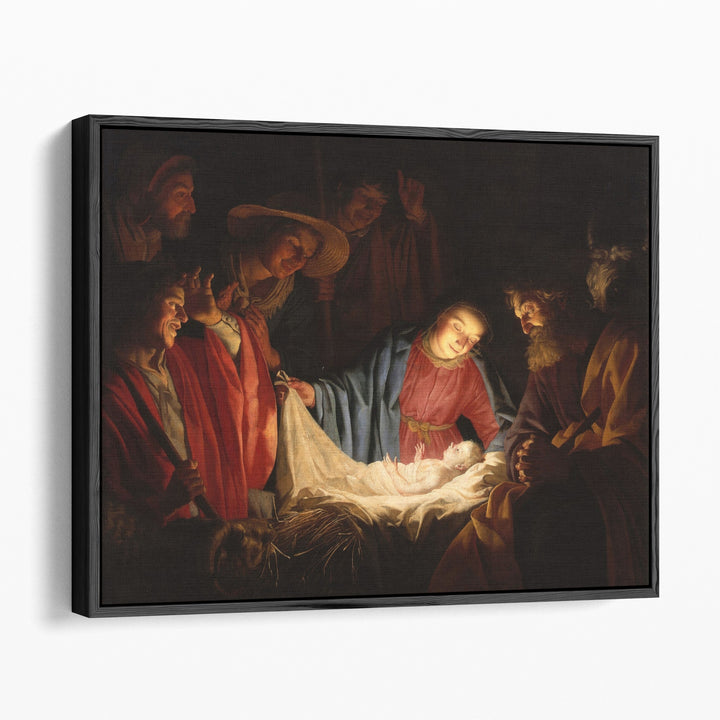 Adoration of the Shepherds, 1622 - Canvas Print Wall Art
