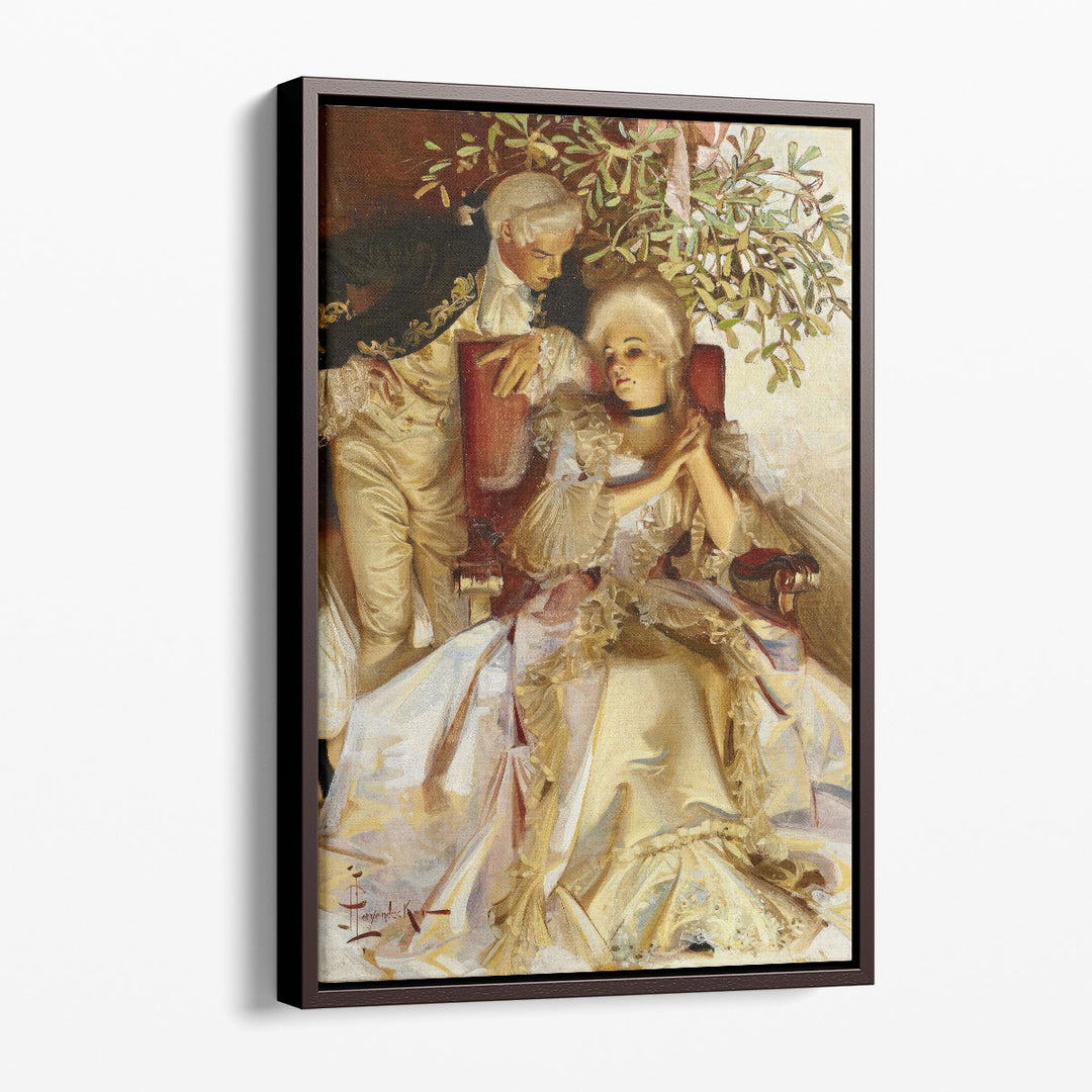 The Courtship, Success Magazine Cover - Canvas Print Wall Art