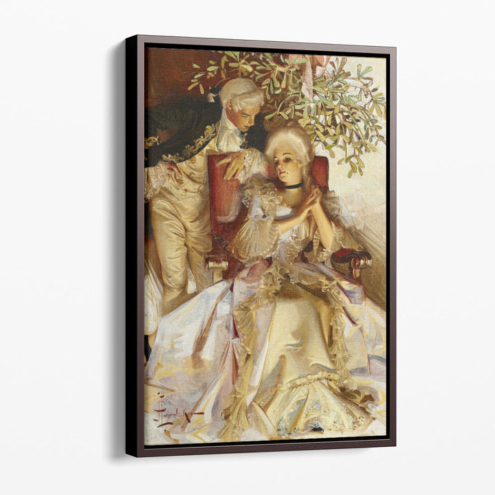 The Courtship, Success Magazine Cover - Canvas Print Wall Art