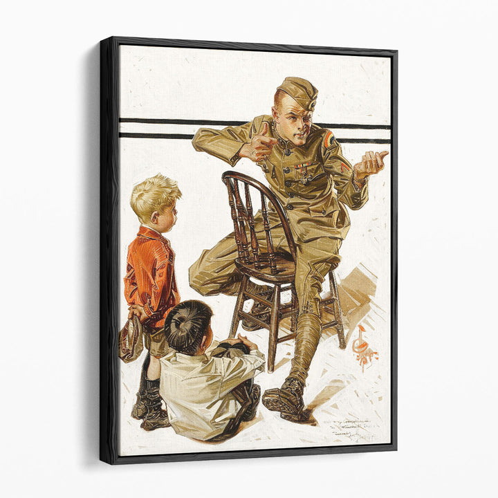 The Hero’s War Story, 1919 - Canvas Print Wall Art