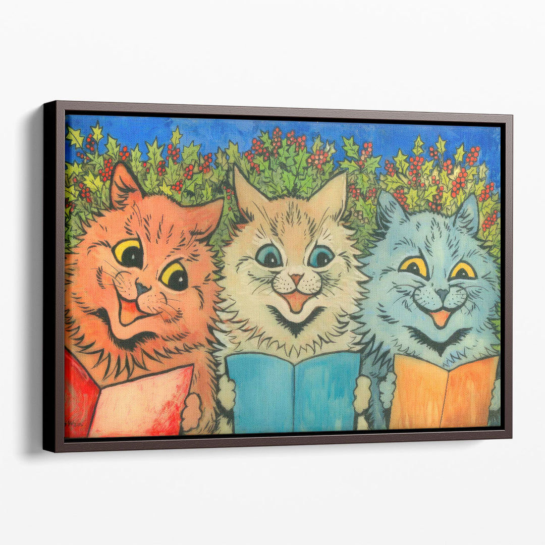 Carol Singing Cats, 1930 - Canvas Print Wall Art