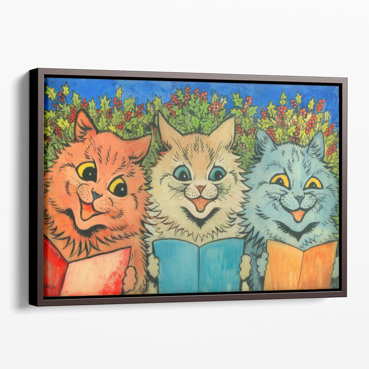 Carol Singing Cats, 1930 - Canvas Print Wall Art