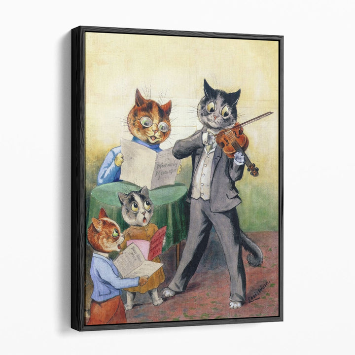 The Mewsical Family - Canvas Print Wall Art