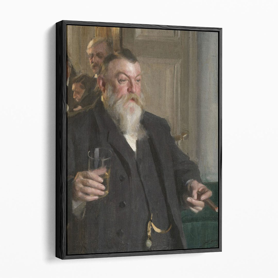 A Toast in the Idun Society, 1892 - Canvas Print Wall Art