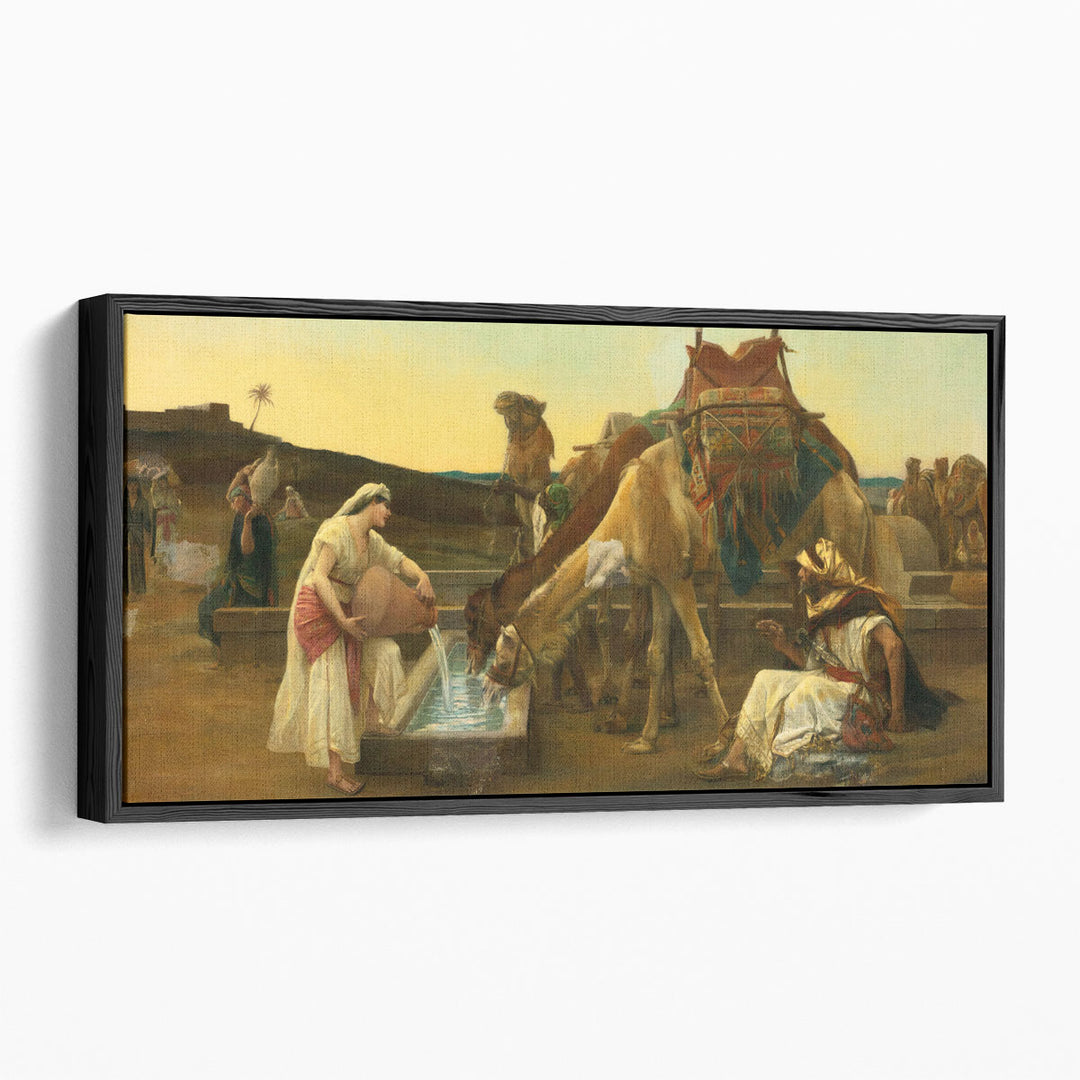 Rebecca Et Eliezer, 1883 - Canvas Print Wall Art