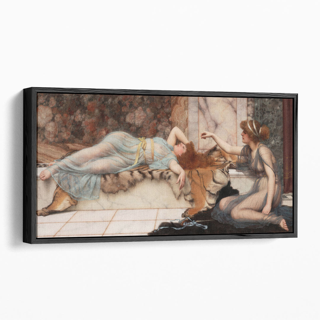 Mischief and Repose - Canvas Print Wall Art