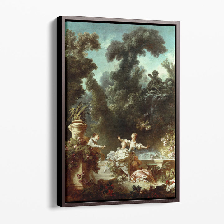 The Progress of Love, The Pursuit - Canvas Print Wall Art