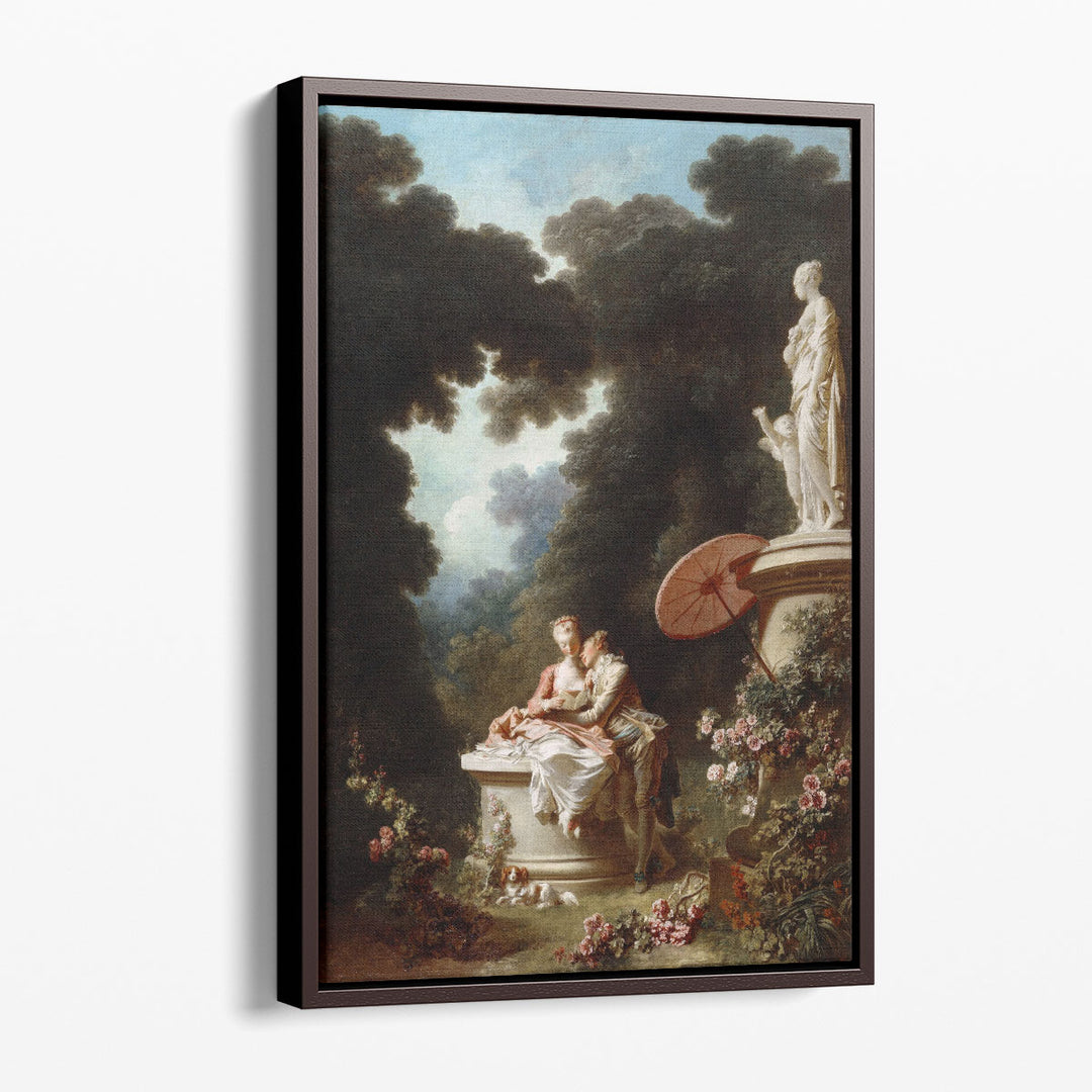 The Progress of Love, Love Letters - Canvas Print Wall Art