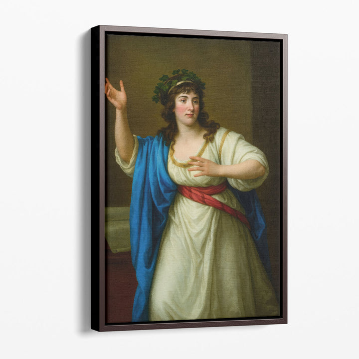Portrait of the Impromptu Virtuoso Teresa Bandettini - Canvas Print Wall Art