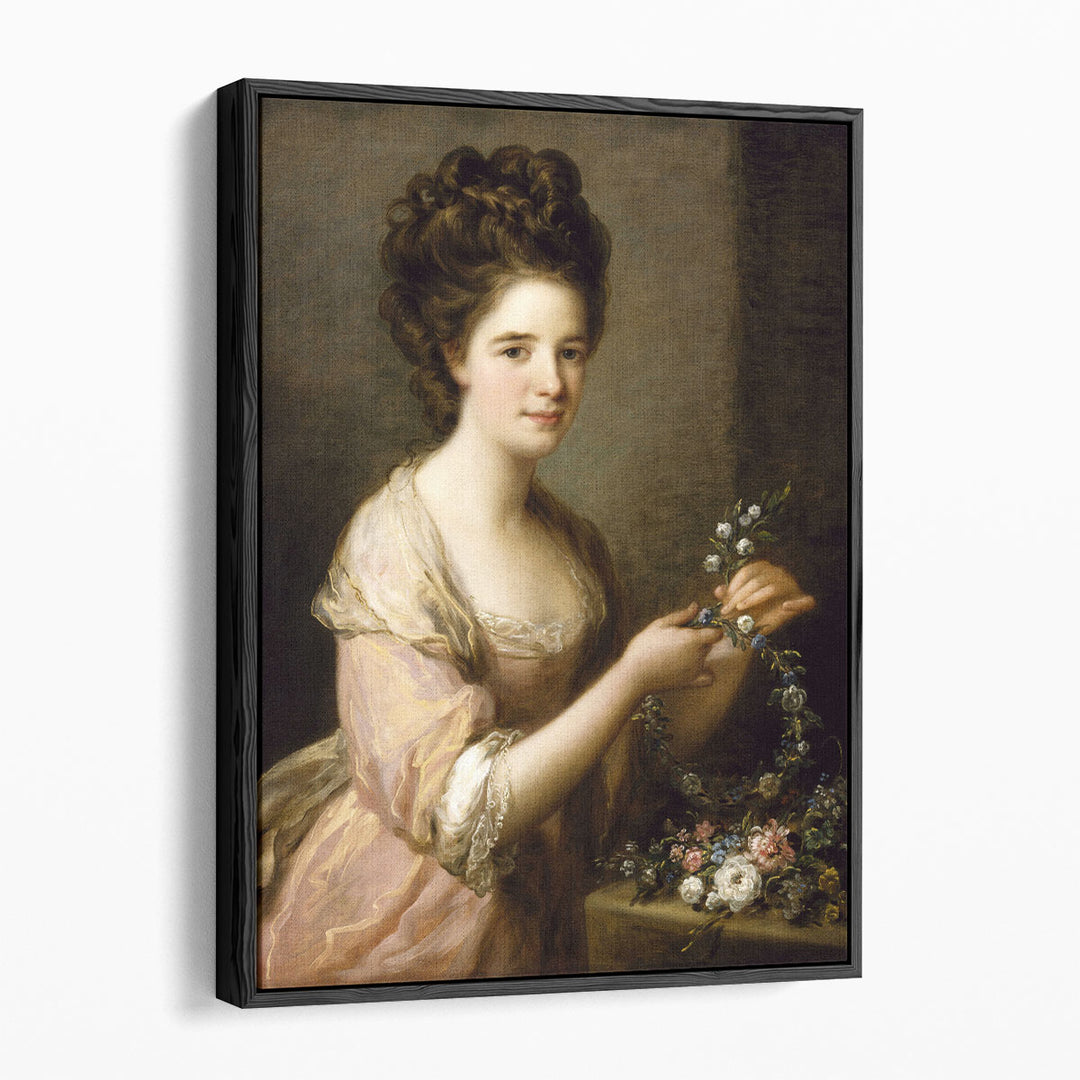 Portrait of Eleanor, Countess of Lauderdale - Canvas Print Wall Art