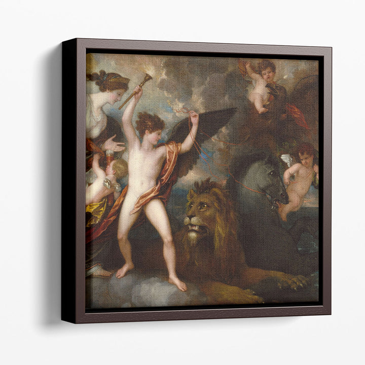 The Power of Love in the Three Elements - Canvas Print Wall Art