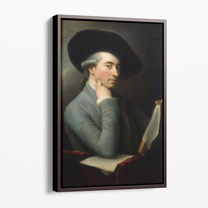 Benjamin West Portrait - Canvas Print Wall Art