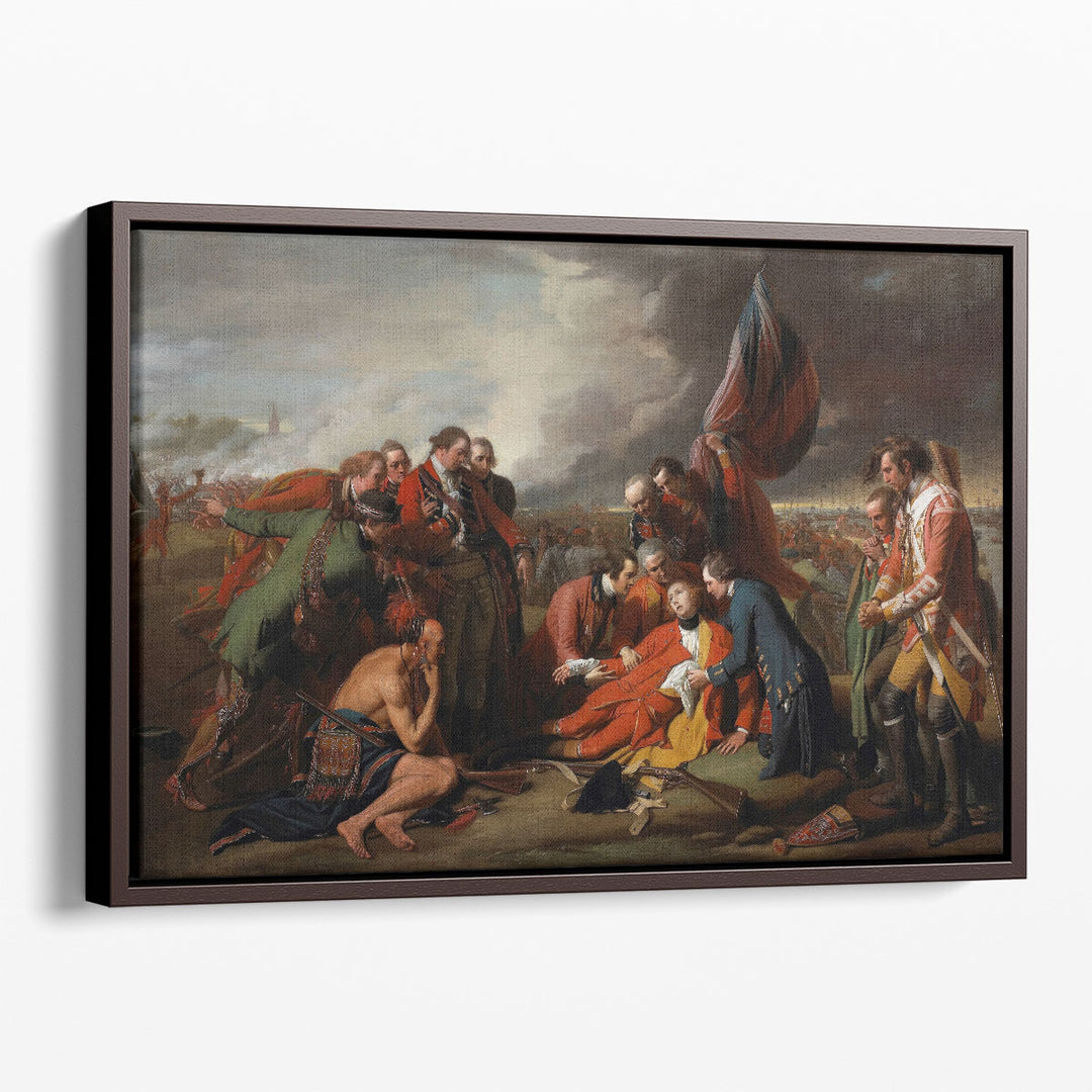 The Death of General Wolfe - Canvas Print Wall Art
