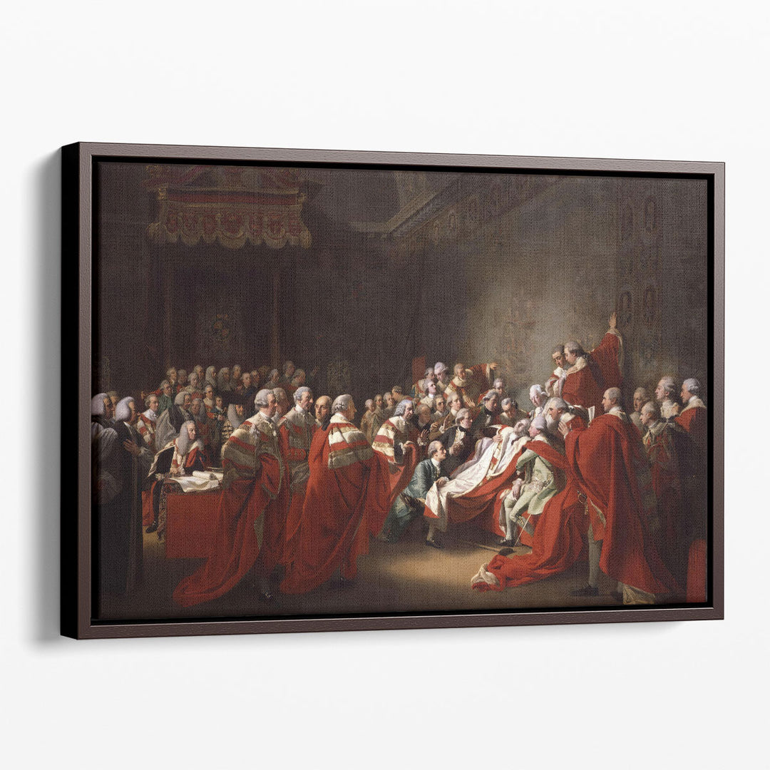 The Death of Chatham - Canvas Print Wall Art
