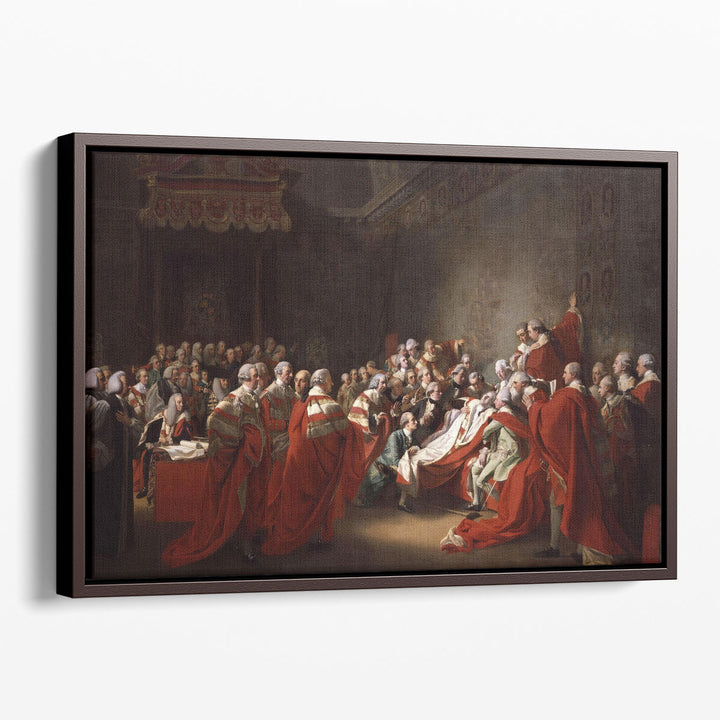 The Death of Chatham - Canvas Print Wall Art