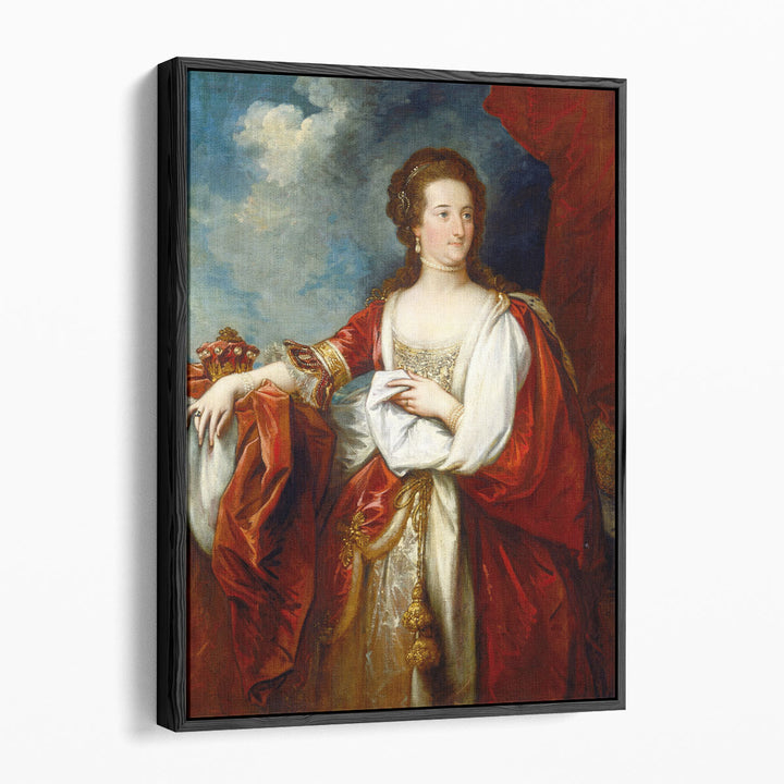 lizabeth,Countess of Effingham - Canvas Print Wall Art
