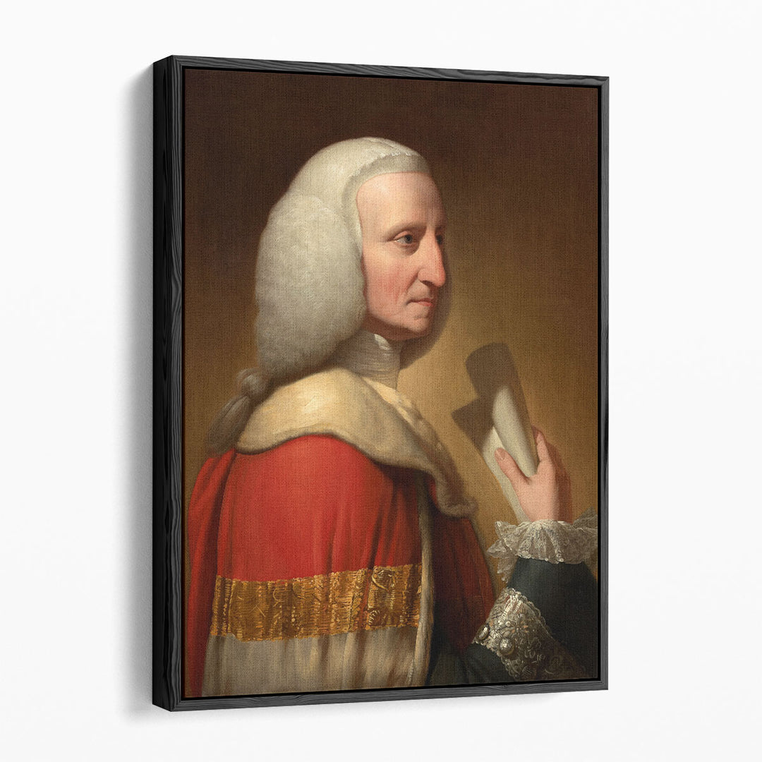 Portrait Of George, First Lord Lyttelton - Canvas Print Wall Art