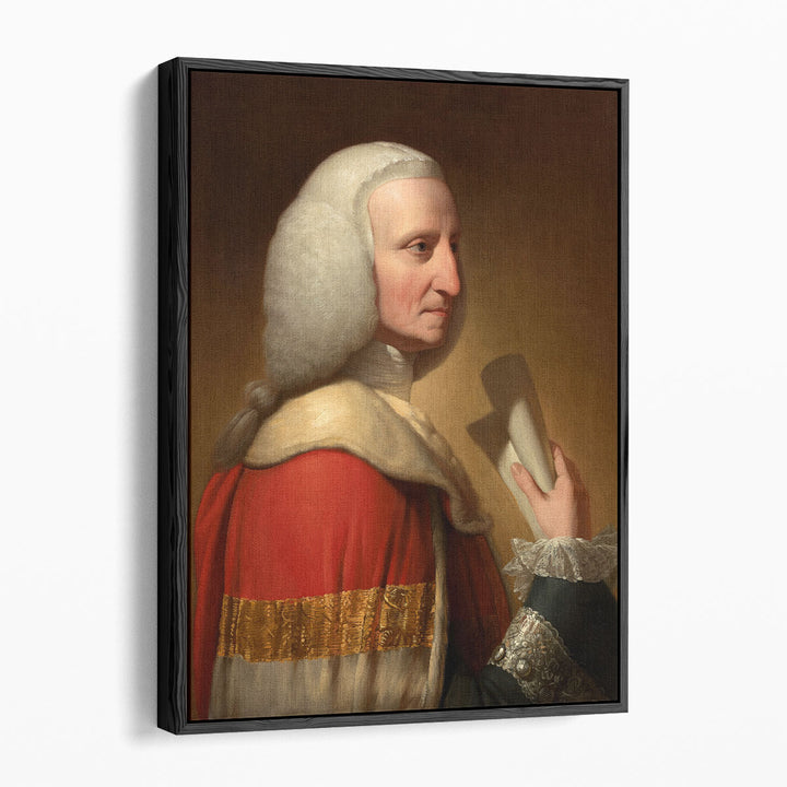 Portrait Of George, First Lord Lyttelton - Canvas Print Wall Art