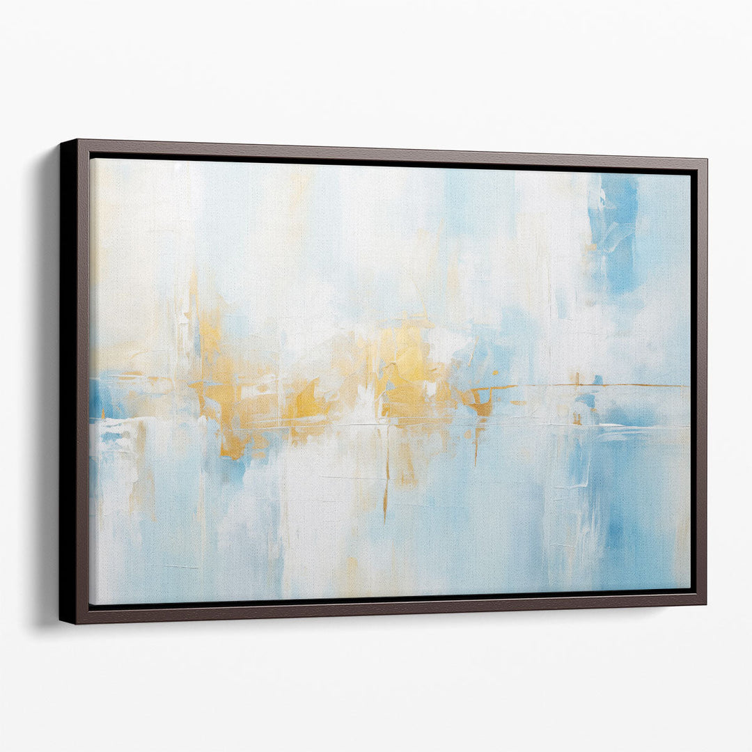 Azure Bliss Palette - Canvas Print Wall Art