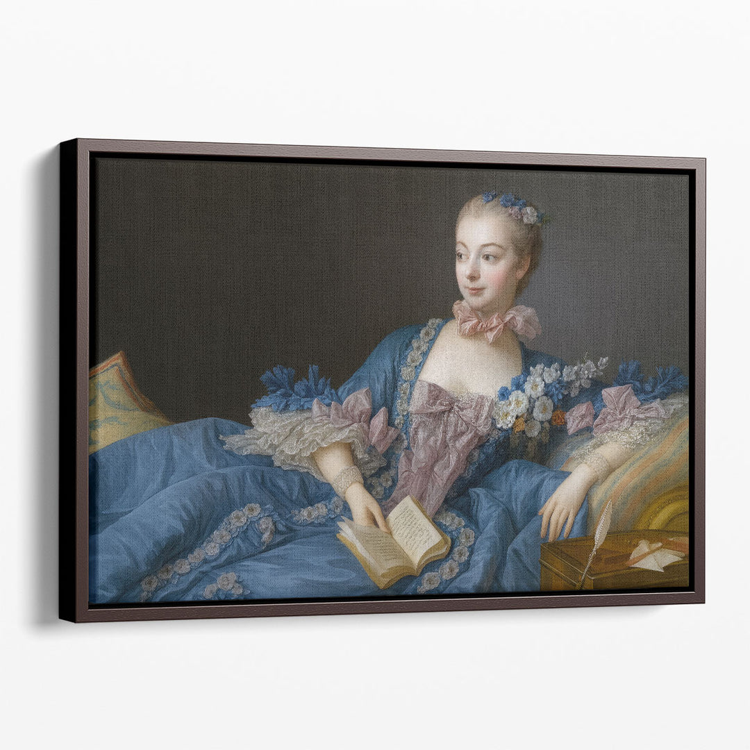Madame de Pompadour, Jeanne-Antoinette Poisson - Canvas Print Wall Art