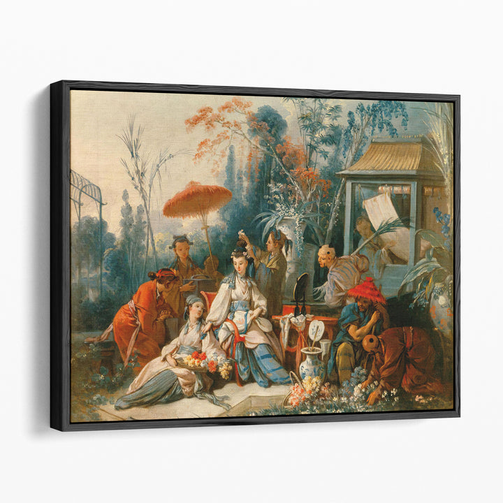 The Chinese Garden, 1742 - Canvas Print Wall Art