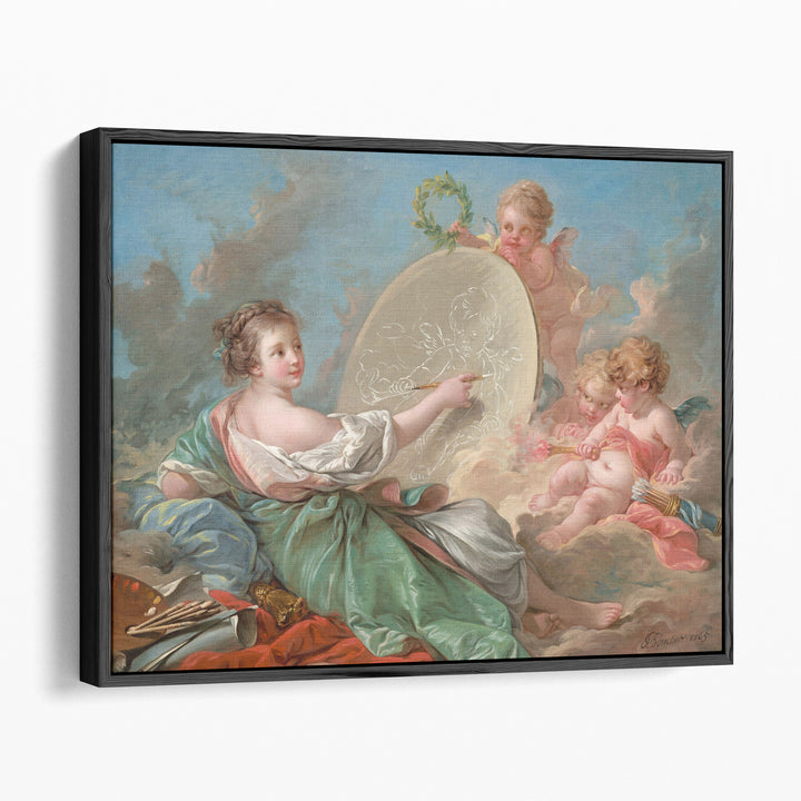 Allegory of Painting, 1765 - Canvas Print Wall Art