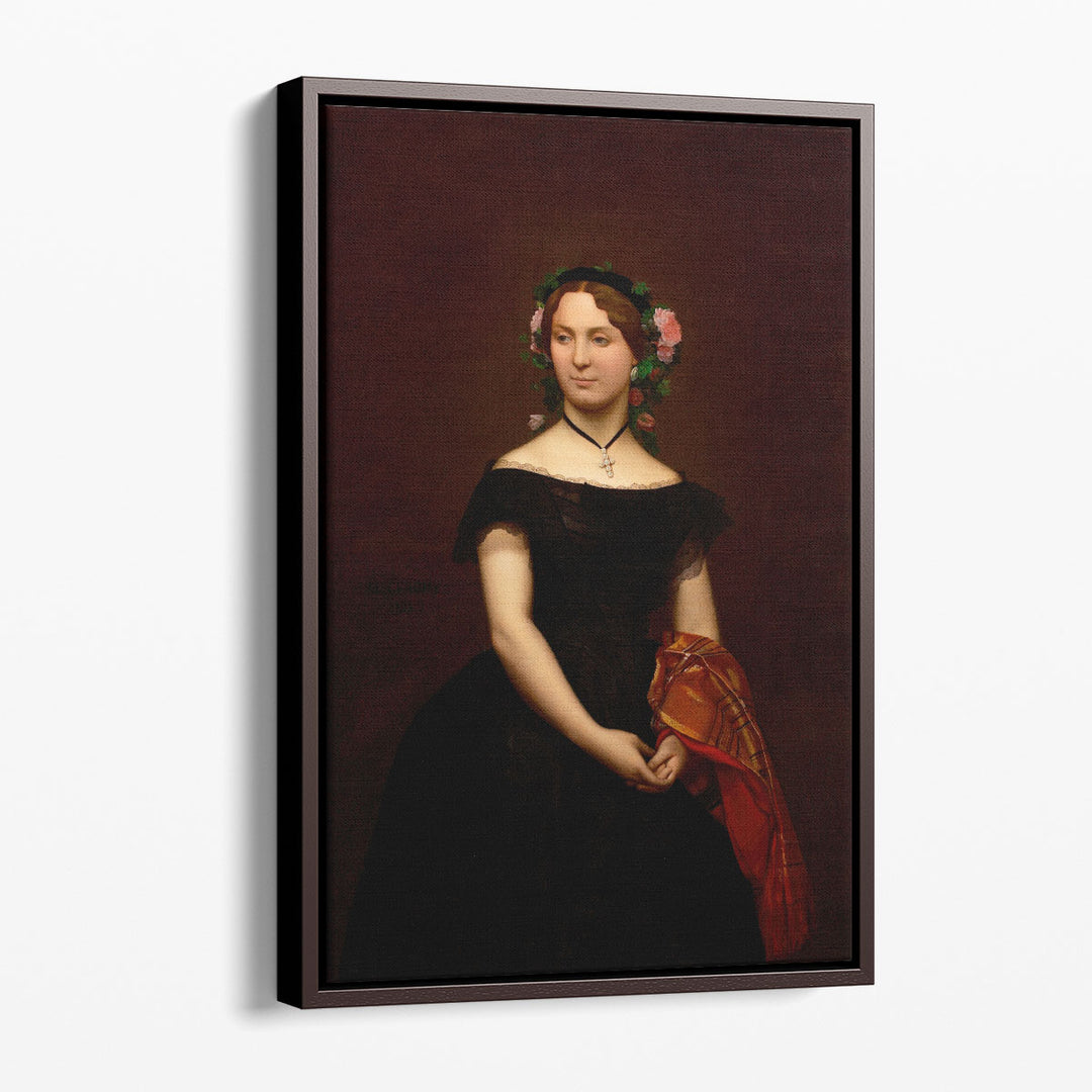 Portrait de Mademoiselle Durand - Canvas Print Wall Art