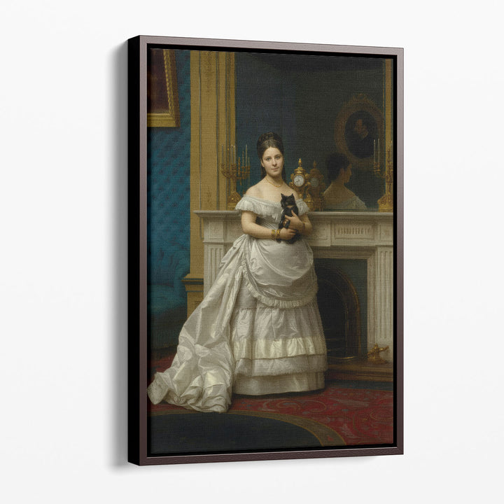 Portrait of Marie-Anne d Escoubleau de Sourdis, Madame Charles-Joachim Lefèvre - Canvas Print Wall Art
