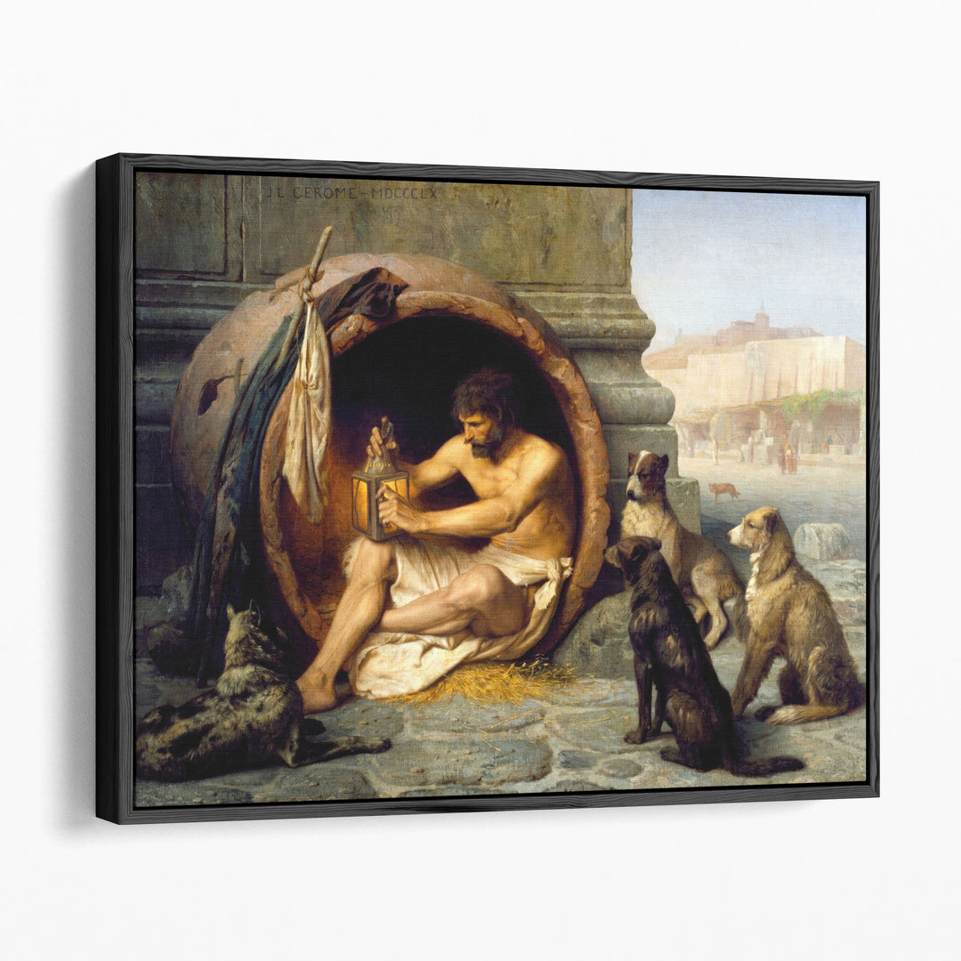 Diogenes, 1860 - Canvas Print Wall Art